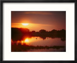 Sunset over Black Duck Pond