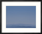 A soft pastel view of the landscape near Paraty  Brazil