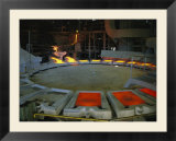 Molten copper is poured into molds at Chuquicamata Copper Refinery