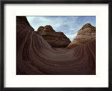 Swirling pattern in Navajo sandstone at Kaleidoscope Ridge