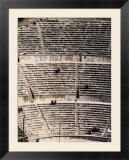 People enjoy the view from the ancient stone seats of a Roman amphitheater