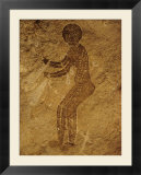 Ancient rock art at Tassili-n-Ajjer