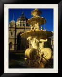 Fountain On South Side Of Royal Exhibition Buildings  Exhibition Gardens  Melbourne  Australia