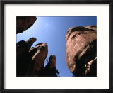 Rock Formations in Fiery Furnace Area  Arches National Park  Utah  USA