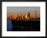Sunset  Seattle Skyline  Elliot's Bay  Seattle  WA