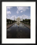 The Taj Mahal in Agra  the final resting place of Shah Jahan  fifth Mogul emperor of India