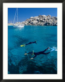 Two People Snorkelling  France