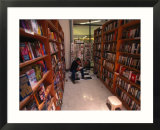 Student at Cody's Books Store  Berkeley  CA