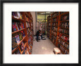 Student at Cody's Books Store  Berkeley  CA