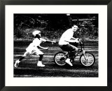 Teen Boy Stealing Younger Boy's Bicycle