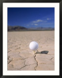 Golf ball and tee