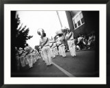 Marching Band in Gloucester  Massachusetts  USA