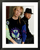 Bee Gees Pop Group Members Brothers Maurice Gibb & Robin Gibb
