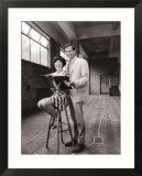 Anthony Perkins During Rehearsals for the Male Animal  June 1968