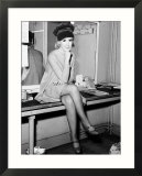 Dusty Springfield Sitting on a Table