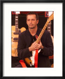 Eric Clapton Guitar Legend at the Launch of the Auction of His Guitars  June 1999