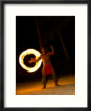 Fire Dance at Bora Bora Nui Resort and Spa  Bora Bora  Society Islands  French Polynesia