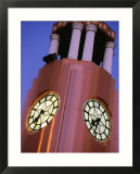 Detail of the Town Clock on Gladstone Rd  Gisborne  New Zealand