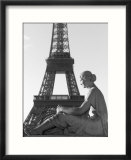 View of Eiffel  Tower  Paris  France