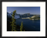 Crater Lake from Inspiration Point  Oregon