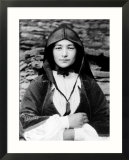 Sardinian Woman with Typical Dress of Desulo in Barbagia