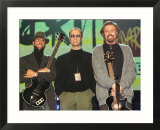 The Bee Gees at Brit Music Awards at Earls Court Where They Received Award