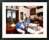 Bee Gees at Robin Gibbs 12th Century Home in Thame  Berkshire