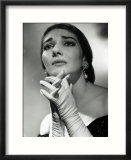 Maria Callas as Floria in Tosca  the Most Renowned Opera Singer of the 1950s