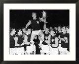 West Ham Captain Bobby Moore is Carried on His Teammates Shoulders After Winning the European Cup