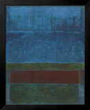 Blue  Green  and Brown