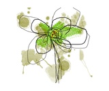 Liquid Green Flower