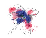 Blue Liquid Flower
