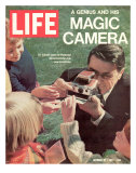 Polaroid's Edwin Land with New Instant Camera  October 27  1972