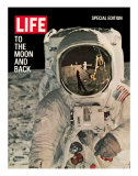 To the Moon and Back  Reflections on Astronauts Facemask  August 11  1969