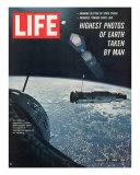 Picture from Aboard Gemini 10  Floating 185 Miles Above the Earth  August 5  1966