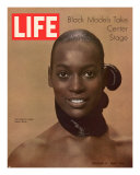 Model Naomi Sims  Black Models Take Center Stage  October 17  1969