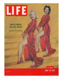 Actresses Marilyn Monroe and Jane Russell in Scene from "Gentlemen Prefer Blondes"  May 25  1953
