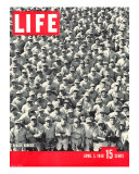 Crowd of Brooklyn Dodger Rookie Players Gathered at Dodgertown  Spring Training  May 5  1948