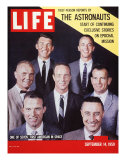 Portrait of Project Mercury Astronauts  September 14  1959