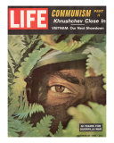 Camouflaged US Soldier  Training for Jungle Fighting in Vietnam  October 27  1961