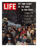 John Glenn  with Wife and VP Johnson During Ticker Tape Parade  March 9  1962