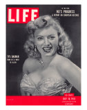 TV actress Dagmar  Virginia Ruth Egnor  July 16  1951