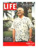 President Harry Truman in Casual Shirt  December 10  1951