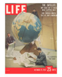 Smithsonian Observatory Scientists Working at MIT to Calculate Sputnik's Orbit  October 21  1957