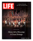 Heroic Job of Rescuing a Great Heritage  Restoring the Last Supper after Floods  December 16  1966