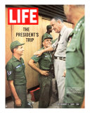 Pres Lyndon Johnson During Visit to Vietnam  November 4  1966