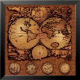 Antique Map  Cartographica III