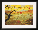 Apple Tree with Red Fruit  c1902