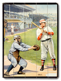 US Baseball at the Plate 'Batter Up!' Poster