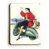 Italian Vespa Piaggio Girl
